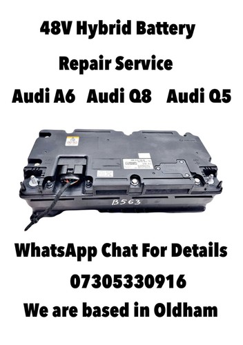 Audi hybrid battery 48v - audi,